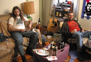 Marxists Kirk Dorff and Josh Foyle.